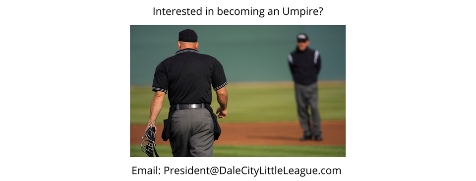 Umpires Needed