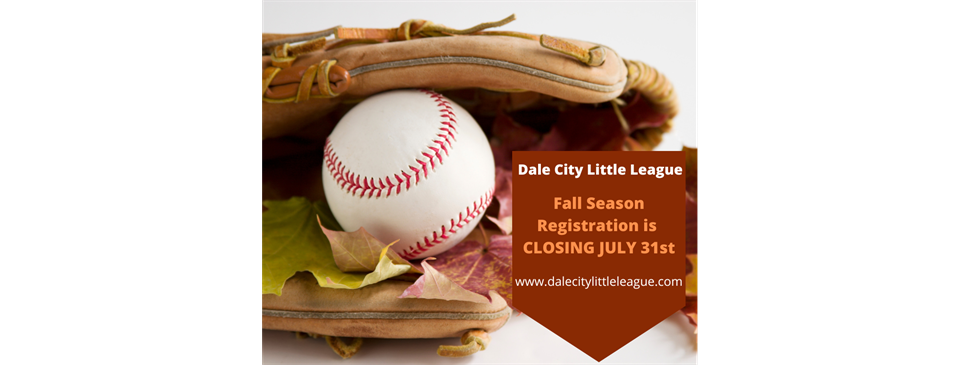 Register for Fall Baseball Today