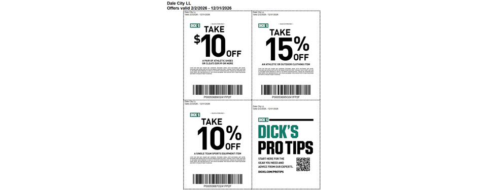 Dick Sporting Goods coupon