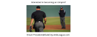 Umpires Needed
