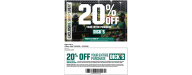 Dick's Sporting Goods DCLL 20% off weekend
