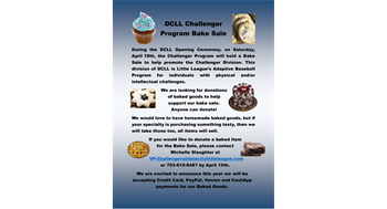 Challenger Bake Sale
